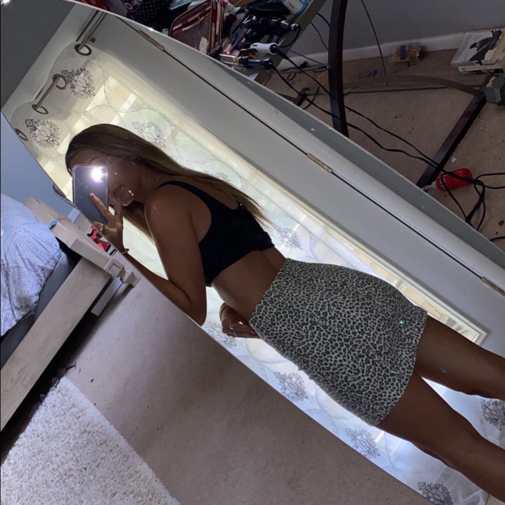 Boutique Cheetah Skirt